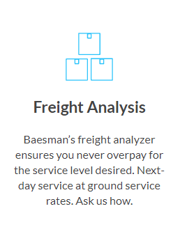 Freight analysis, shipment consolidation, inventory activity reporting-1
