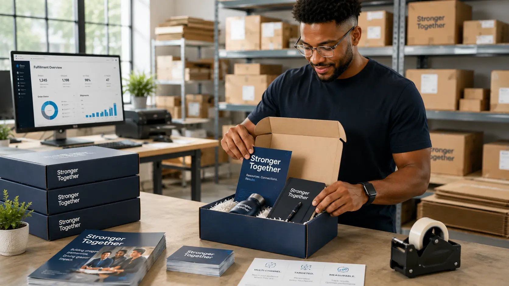 Custom Kitting and Fulfillment: Simplifying Multi-Channel Marketing Logistics